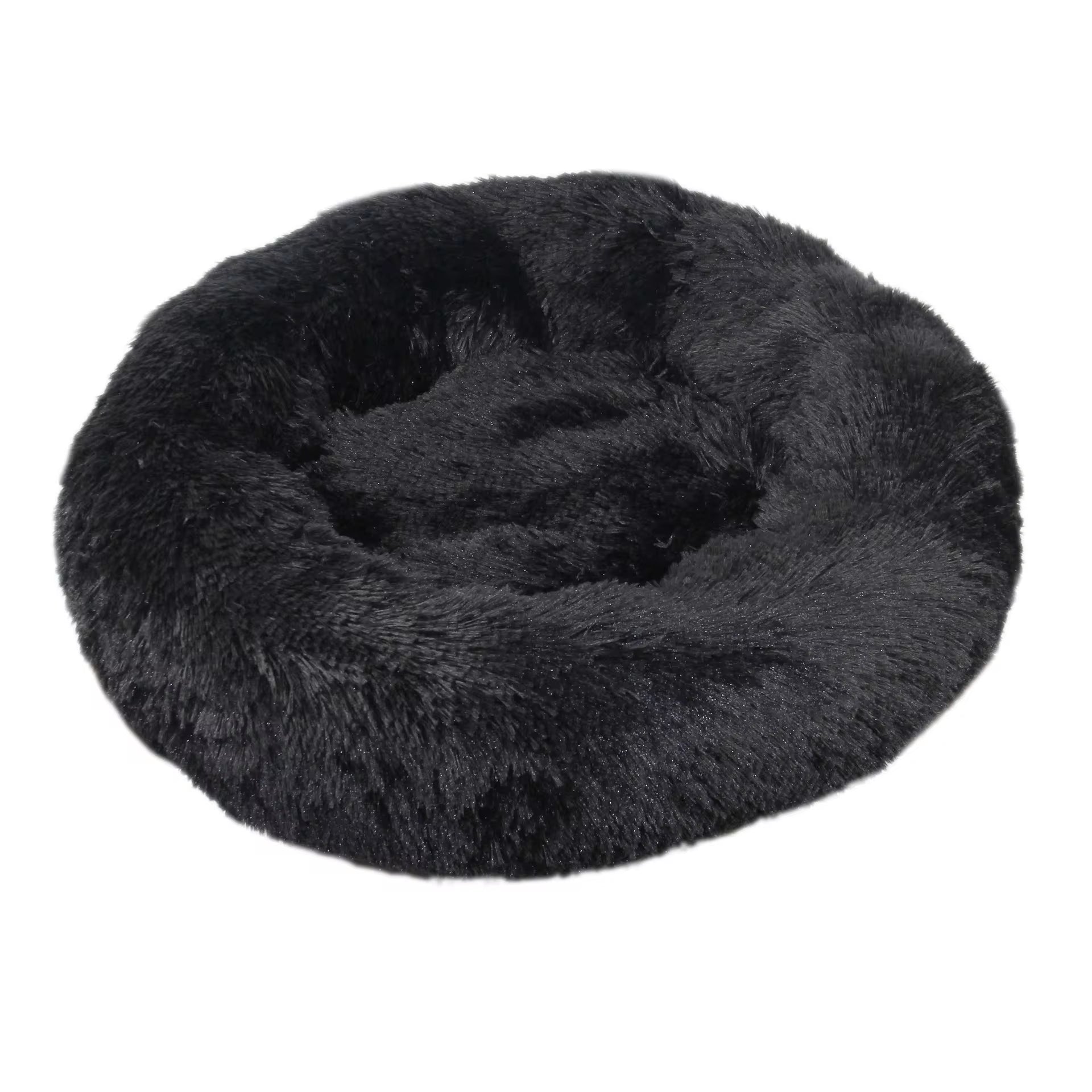 40-110Cm round Pet Bed for Large Dog Bed Super Soft Cat Bed Long Plush Dog House for Medium Dog House Winter Warm Sleeping