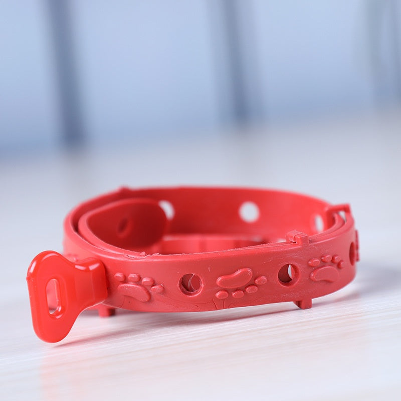 Pet Dog Rubber Anti-Flea Collar Mosquito Repellent Depulization